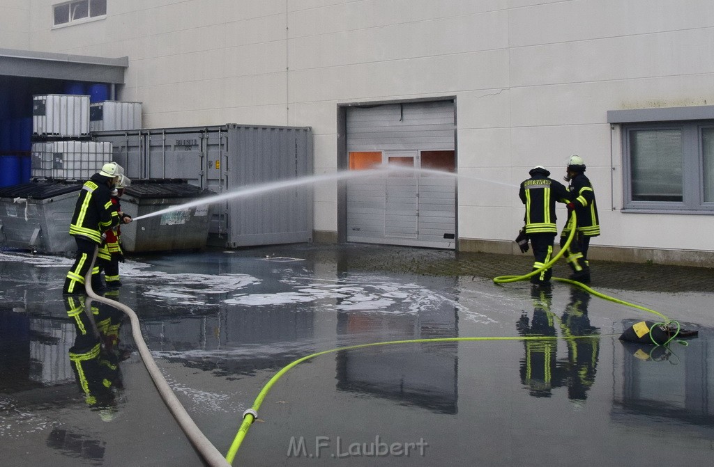 Grossbrand Halle Troisdorf Kriegsdorf Junkersring P171.JPG - Miklos Laubert